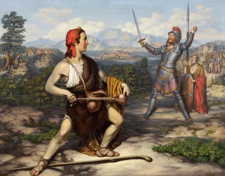 David und Goliath
